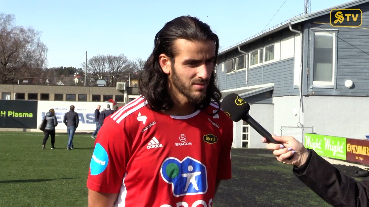 Intervju med Hayder etter Skeid - Kjelsås